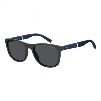 TOMMY HILFIGER TH-2042-S-FLL Vyriški stačiakampiai akiniai nuo saulės Havana Brown 54/18/145 mm