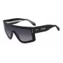 ISABEL MARANT Moteriški akiniai nuo saulės IM-0155-S-807 Oversized Square Juodas acetatinis rėmas Tamsiai pilki polikarbonatiniai lęšiai 99 mm lęšio plotis 135 mm kodinės ilgis UV400 apsauga