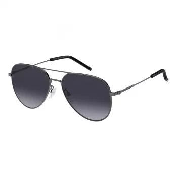 Tommy Hilfiger vyriški akiniai nuo saulės TH2111GSKJ1 - juodas rėmelis, pilki lęšiai, 60/16/150 mm