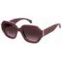 LEVI'S LV-1066-S-LHF Moteriški stačiakampiai akiniai nuo saulės Havana Ruda Gradient 51mm