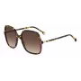 CAROLINA HERRERA Moteriški akiniai nuo saulės HER0244SO63 - Geometrinis acetatinis rėmelis, UV400 apsauga, 56 mm lęšiai