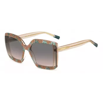 MISSONI Moteriški drugelio formos akiniai nuo saulės MIS0186S038 53/17/145 mm