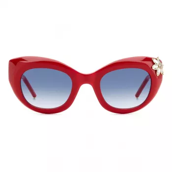 CAROLINA HERRERA Moteriški katės akies akiniai nuo saulės HER0215SC9A - Havana/Ruda gradientas 50/25/140 mm