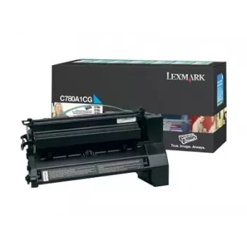 Lexmark Cyan Original Toner Cartridge LCCP, LRP