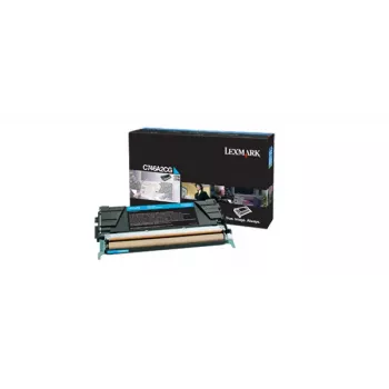 Lexmark Cyan Original Toner Cartridge LCCP (74C0SC0) - 3 000 puslapių