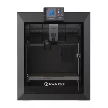 QIDI Q2C 3D spausdintuvas - visiškai uždaras FDM spausdintuvas su 200x200x200 mm darbo sritimi, tiesioginės pavaros ekstruderiu, PEI magnetine spausdinimo platforma, Wi-Fi ir jutikliniu ekranu