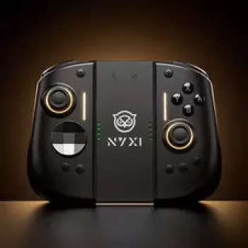 NYXI Hyperion 3 Hall-Effect Joy-Pad, skirtas Nintendo Switch 2 - Juoda