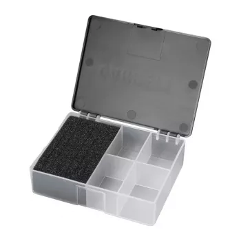 GARRETT Keepers Find Box - Juoda, 4 skyrių dėžutė radiniams iš metalo detektorių
