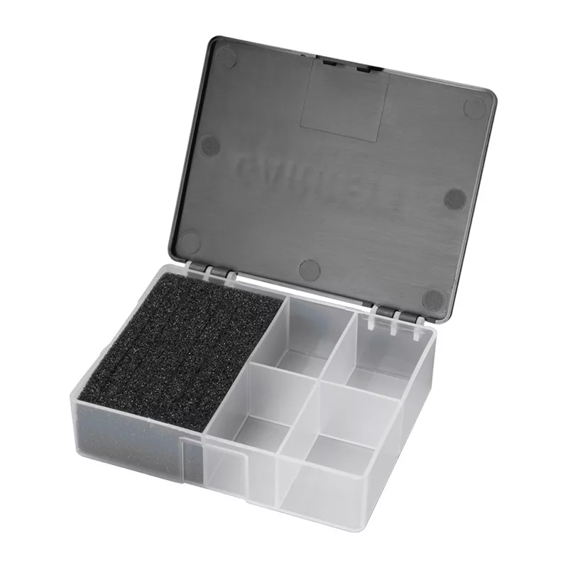 GARRETT Keepers Find Box - Juoda, 4 skyrių dėžutė radiniams iš metalo detektorių