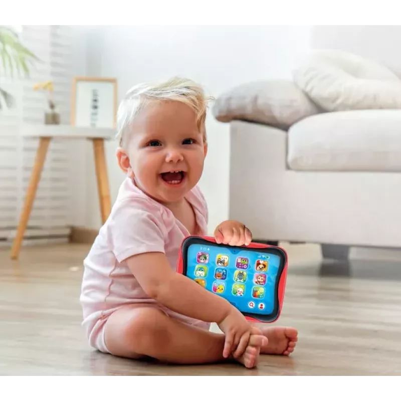 Clementoni Children's Talking Tablet 17535 - Mokomasis elektroninis žaislas kūdikiams nuo 12 mėn.