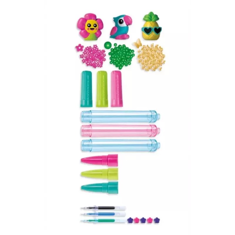 Clementoni Mini Factory: Tropical Pens DIY Kit 18830