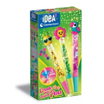 Clementoni Mini Factory: Tropical Pens DIY Kit 18830