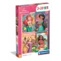 Clementoni Super Color Disney Princesses 2x20 Piece Jigsaw Puzzle