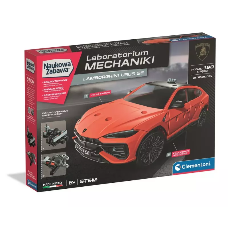 Science & Play Mechanics Laboratory: Lamborghini Urus Clementoni 50246