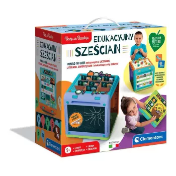 Clementoni Edukacinis kubas Mokausi žaisdamas lenkų kalba 50695