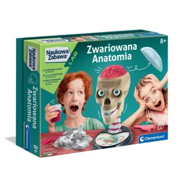 Clementoni Naukowa Zabawa Szalona Anatomia - Język polski - 50697