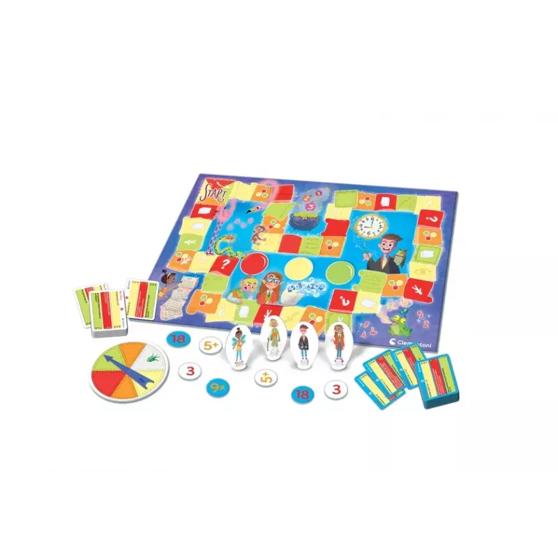 Clementoni Naukowa Zabawa Educational Board Game Mathematics Learn Through Play 50778