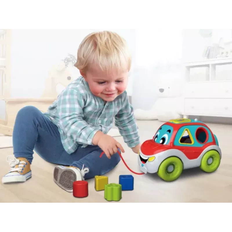 Clementoni Interaktyvus formų ir spalvų rūšiavimo automobilis (lenkų ir anglų kalba) 50808