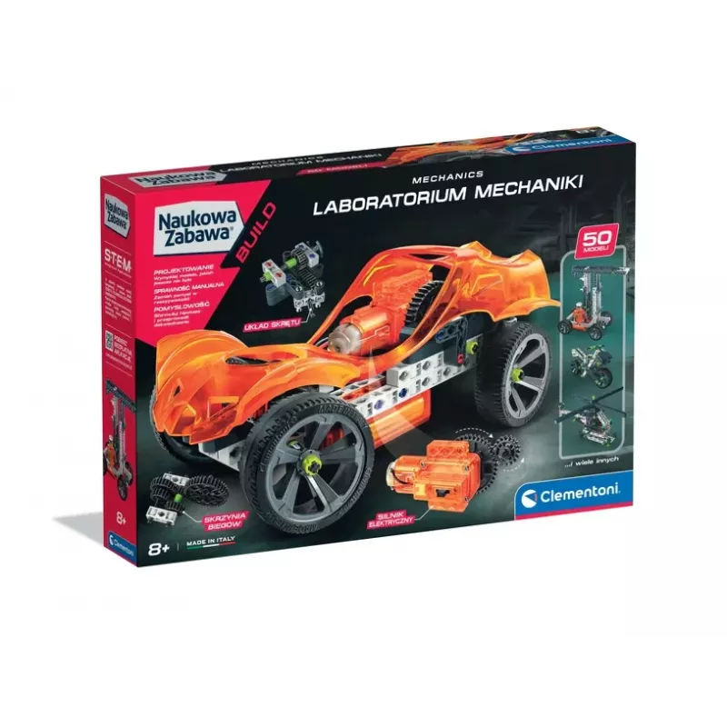 Science & Play – Mechanics Laboratory Polish Version Clementoni 28586