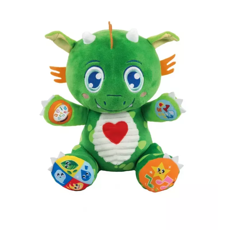 Clementoni Baby Friendly Dragon Interactive Educational Toy - Polish Language - 50938