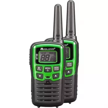 Midland XT30 2x PMR446 dvipusio ryšio radijo rinkinys žalias