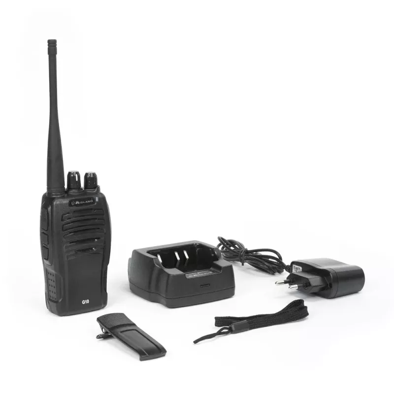 Midland G10 Pro PMR446 dvipusis radijas, vienas vienetas
