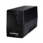 TECNOWARE UPS ERA PLUS 600 SCHUKO Line-Interactive 600VA/360W, 12V 7Ah akumuliatorius, 2 Schuko lizdai, USB, juoda