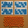 Koala Games G2592 Bingo žaidimas - 75 kamuoliukų, 48 kortelių, 150 žymeklių, metalinis narvas, šeimos pramoga