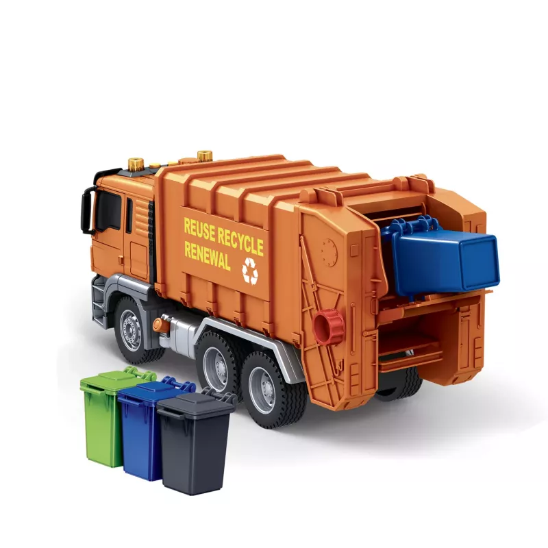 Koala Games G2596 Šiukšliavežis - Trinties varomas žaislinis automobilis su šviesomis ir garsais