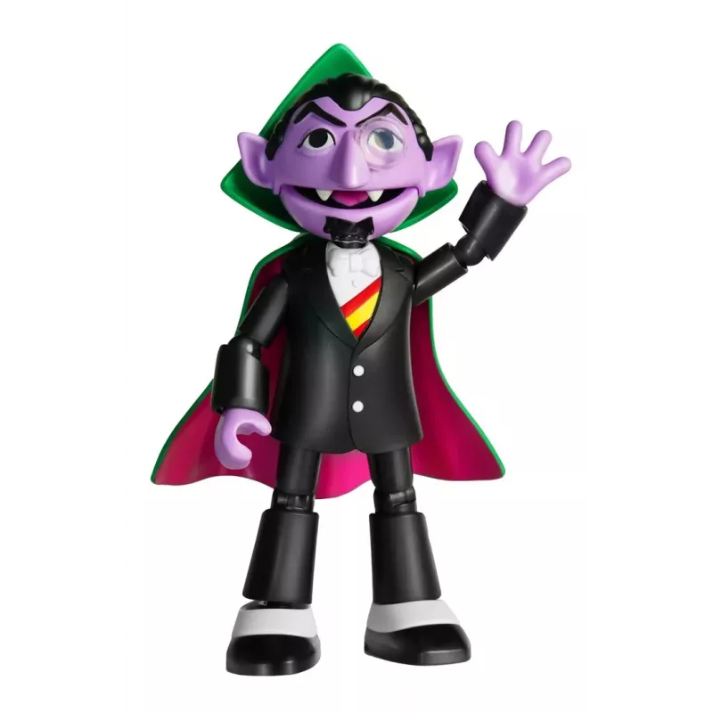 BLOKEES SESAME STREET FIGURES preCOOL S1 - COUNT VON COUNT Collectible Building Figure