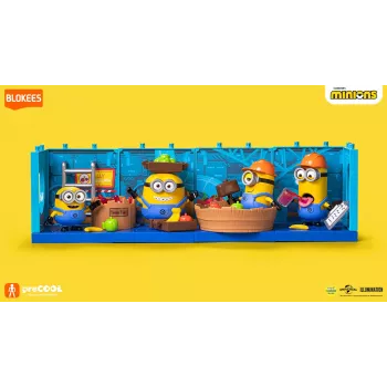 BLOKEES Minions preCOOL S1 - Otto the Fruit Handler Collectible Building Figure