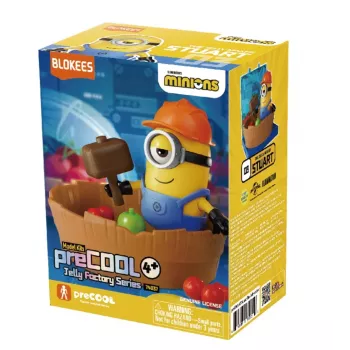 BLOKEES MINIONS preCOOL S1 - STUART THE JELLY MAKER Collectible Building Figure