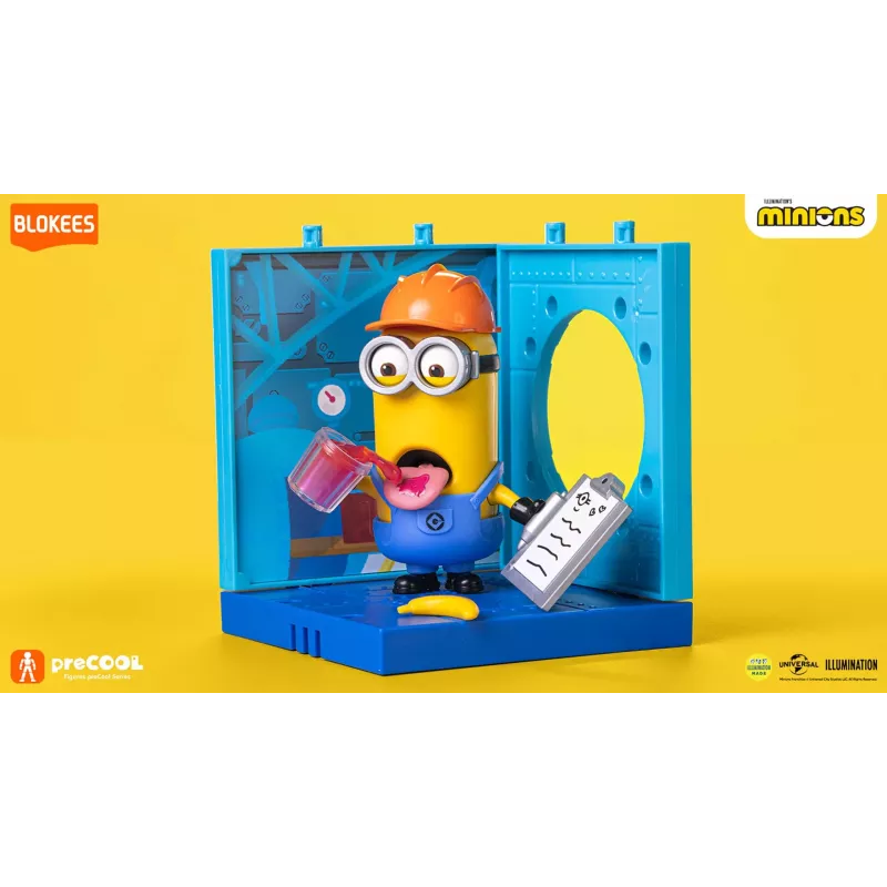 BLOKEES MINIONS preCOOL S1 - KEVIN THE JELLY TASTER statybinė figūrėlė