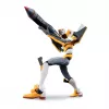 BLOKEES EVANGELION ACTION EDITION - EVANGELION PROTO TYPE 00' Statybinis Blokelių Veiksmo Figūrėlės Rinkinys