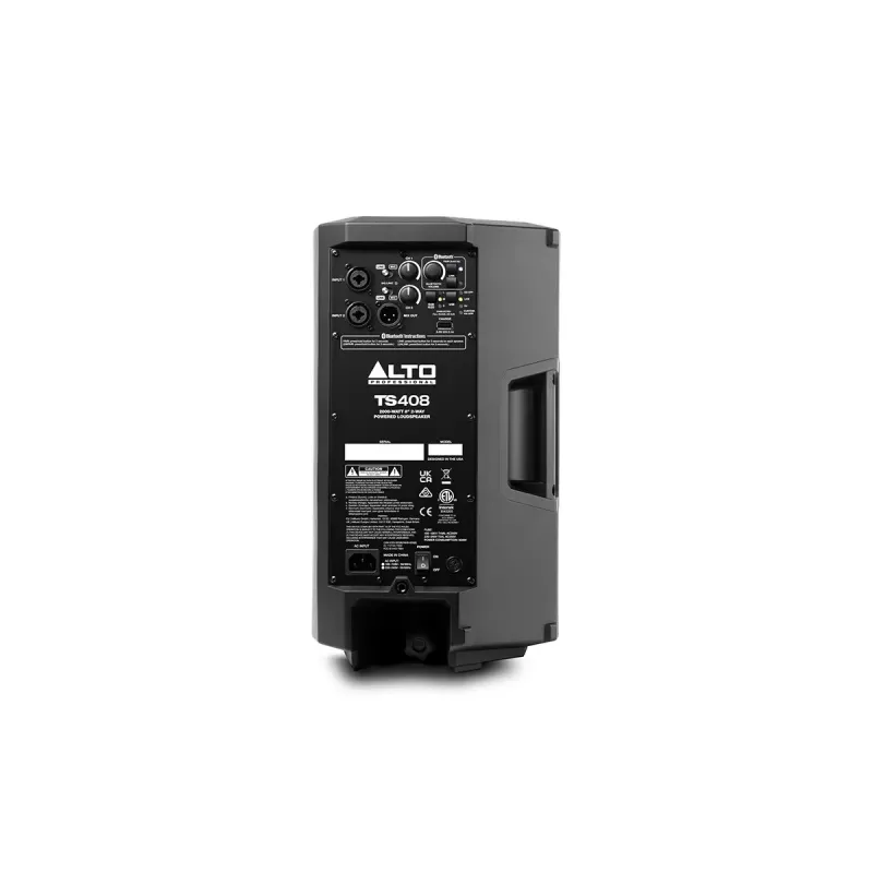 ALTO PROFESSIONAL TS 408 - 2000 vatų 8 colių 2 krypčių aktyvus garsiakalbis su Bluetooth, DSP ir programėlės valdymu