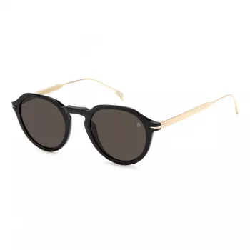 DAVID BECKHAM DB-1098-S-2M2 Vyriški kvadratiniai akiniai nuo saulės Havana Brown 49mm