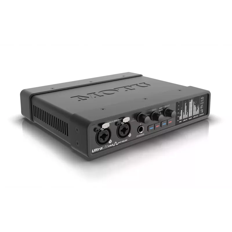 MOTU UltraLite-mk5 garso sąsaja - 18x22 USB-C