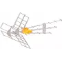 TELEVES DAT BOSS 700 MIX T-Force kryptinė lauko antena (34178)