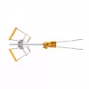TELEVES Yagi V BIII VHF antena, 5 elementų, 174-230 MHz, 7,5 dBi, F tipo jungtis, lauko, juoda
