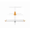 TELEVES Yagi V BIII VHF antena, 5 elementų, 174-230 MHz, 7,5 dBi, F tipo jungtis, lauko, juoda