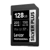 Lexar Professional SILVER PLUS SDXC 128GB atminties kortelė UHS-I U3 V30