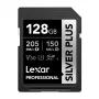Lexar Professional SILVER PLUS SDXC 128GB atminties kortelė UHS-I U3 V30