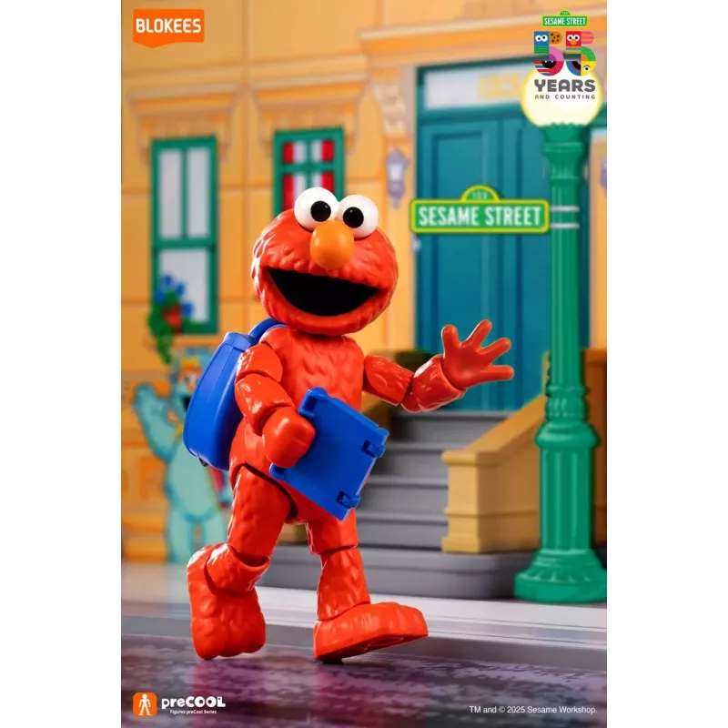 BLOKEES SESAME STREET FIGURES preCOOL S2 - ELMO statybinė figūrėlė