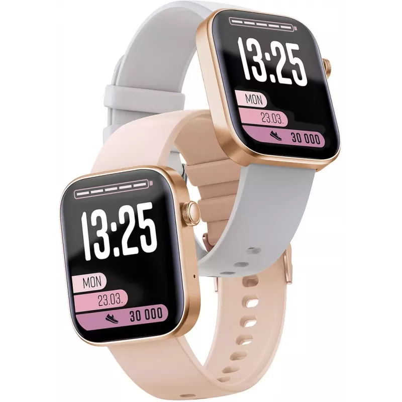 LAMAX BCool2 Plus Smartwatch 1.8 colio TFT liečiamasis ekranas Auksinis