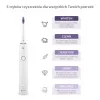 TrueLife SonicBrush Clean70 UV dantų šepetėlis su UV sterilizatoriumi, 5 režimai, 3 šepetėlių galvutės, kelioninis dėklas, juodas