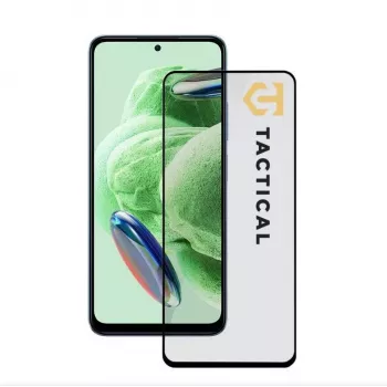 Tactical Glass Shield 5D, skirtas „Xiaomi Redmi Note 12 5G“, juodas