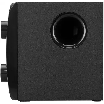 Rampage RMS-G8 25W nešiojamas Bluetooth garsiakalbis su RGB apšvietimu, TWS, FM radiju, juodas