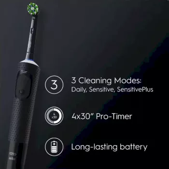 Oral-B Vitality Pro Clean CrossAction Electric Toothbrush, Black
