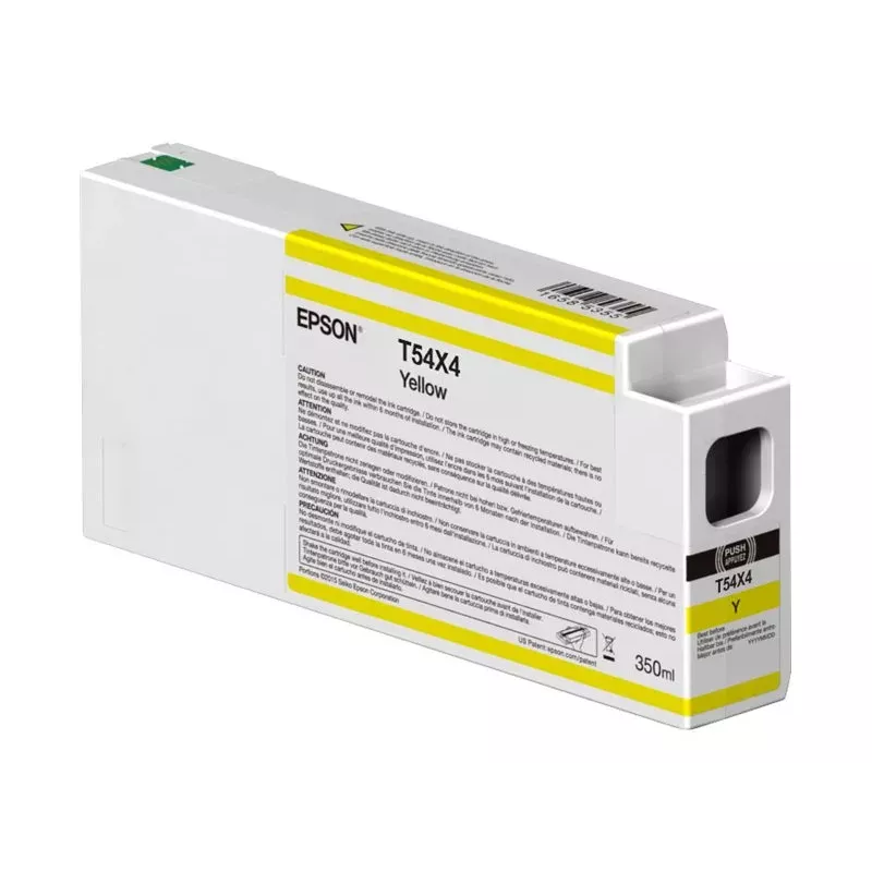 Epson T54X4 Yellow Ink Cartridge 350 ml Original UltraChrome GS3