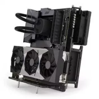 Streacom BC1 Vertical GPU Kit - sidabrinis